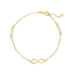 Bracciale in oro Giallo k9 Infinito (code S206847)