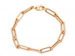 Bracciale  in oro Rosa k14   (code S250428)