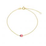 Bracciale con Coccinella in oro giallo k9  (code  S278968)