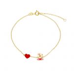 Gold animal bracelet k9 (code S278994)
