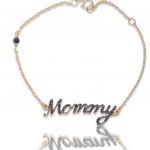 Bracciale in oro Rosa k9, Mommy (code AL2494)