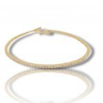 Yellow gold riviera bracelet 1.6mm (code AL2645/2)