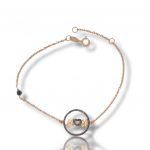 Rose gold bracelet ΜΟΜ  k14 (code  M2652)