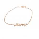 Bracciale mommy in oro rosa k9 (code AL2235)