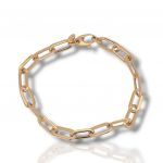 Bracciale  in oro Rosa k14  (code S251128)