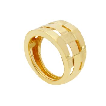 Anello in oro Giallo k14 (code S207095)