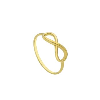 Anello infinito in oro giallo k9  (code S233081)