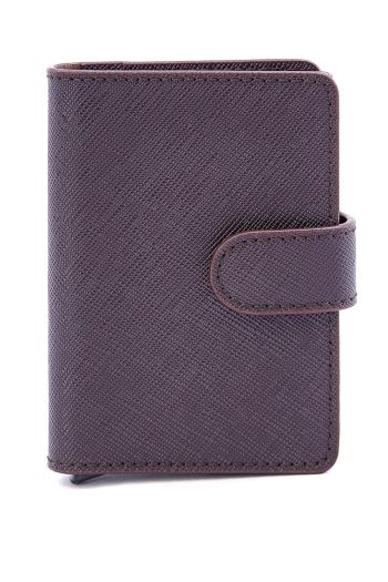  LEANSCHI RFID-safe Tech-Wallet in ACORN leather