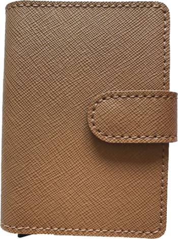  LEANSCHI RFID-safe Tech-Wallet in ACORN leather