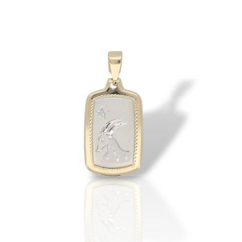 Μενταγιόν Ζώδιο Κριός από Χρυσό 14 Καρατίων (code Μ2777)