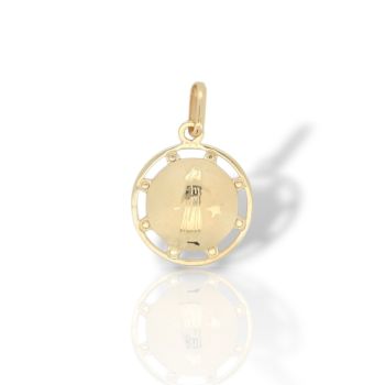 Ciondolo Zodiacale Vergine in Oro 14 Carati (code Μ2781)