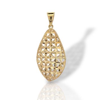 Ciondolo in oro giallo k14  (code M2766)