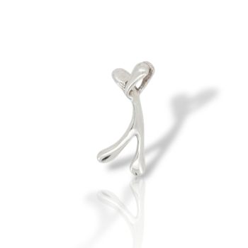 Λευκόχρυσο Ανθρωπάκι 14Κ που Κρέμεται από την Αλυσίδα (code Μ8208)