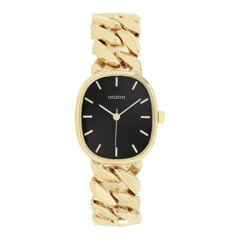 Gold coloured OOZOO watch with stainless steel bracelet 