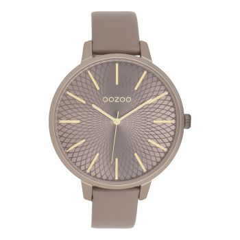 Gold coloured OOZOO with taupe leather strap