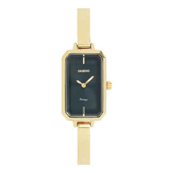 Gold coloured OOZOO watch with stainless steel bracelet