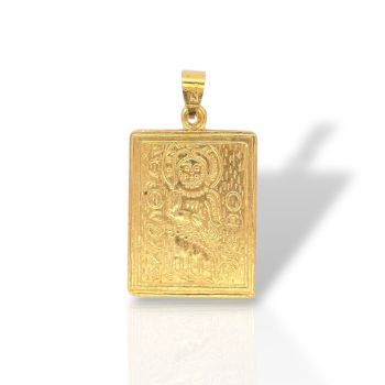 Medaglione Costantinato in Oro 14 Carati (Μ2945)