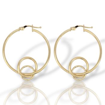 Orecchini Cerchio k14 (code SM2734)