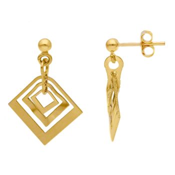 Σκουλαρίκια απο χρυσό κ14  (code S279298)