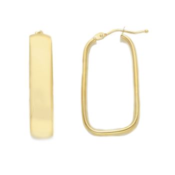 Σκουλαρίκια κρίκοι απο χρυσό κ14  (code S279393)