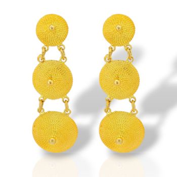 Σκουλαρίκια απο χρυσό κ14 (code M02925)