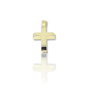 Croce in oro Giallo k18 (code H2348)