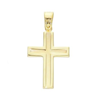 Σταυρός απο χρυσό κ14   (code S242808)