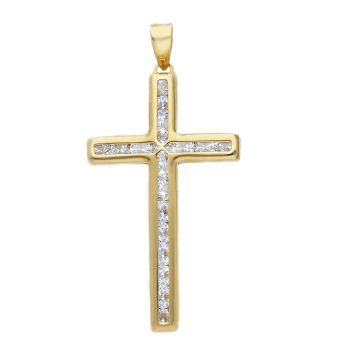 Σταυρός απο χρυσό κ14 (code S252994 )