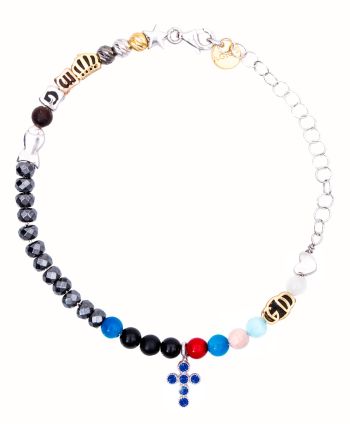 Bracciale Iesus in argento 925° (code AGI 1000/B-ZZ)