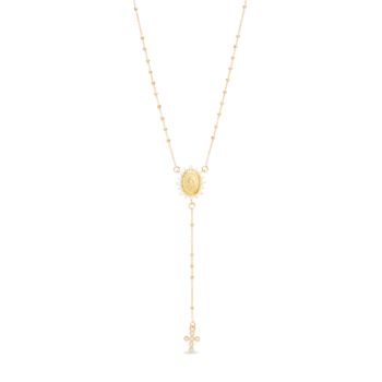 Ροζάριο ICONA απο επιχρυσωμένο ασήμι 925° (AGI 356/C-O)