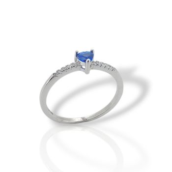 Platinum plated silver  925°  ring (code FCM002816)