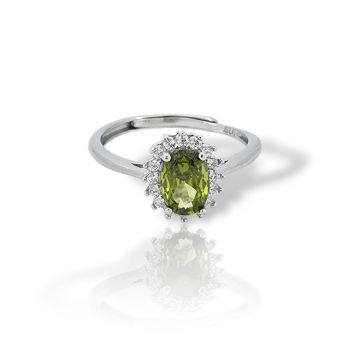 Ασημένιο δαχτυλίδι απο επιπλατινωμένο ασήμι 925°  (code GEM18599)