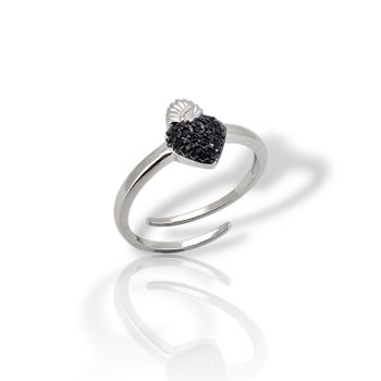 Δαχτυλίδι απο ασήμι 925° (GEM005255)