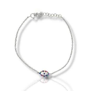 Bracciale in argento 925º dorato  (code FC011411)