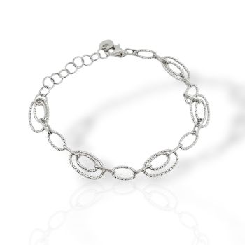 Βραχιόλι απο επιπλατινωμένο ασήμι 925 ( code SVX2301926 ) 