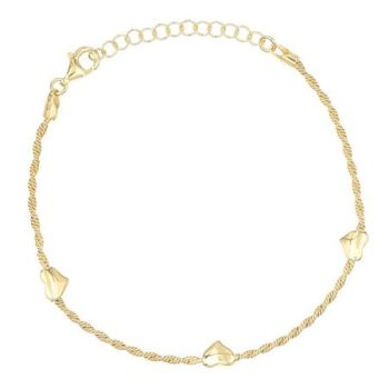 Βραχιόλι επιχρυσωμένο απο ασήμι 925 ( code SVX2401315 ) 