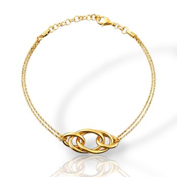 Gold plated silver 925º brangle (code SVX2600596)