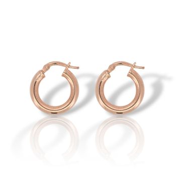 Σκουλαρίκια κρικάκι απο επιχρυσωμένο ασήμι 925° (code SHK905111R)