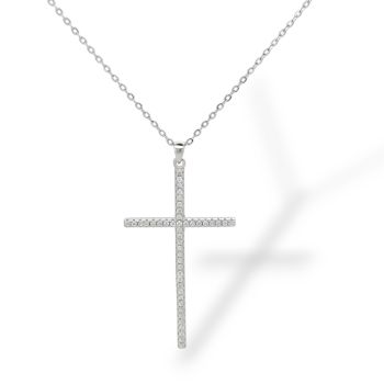 Σταυρός απο ασήμι 925º (FC008507)