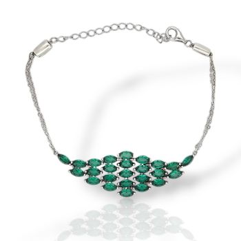 Bracciale in argento 925° rodiato (code FCM002731)