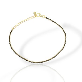 Tennis in argento 925º dorato  (code GEM001483)