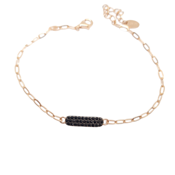 Bracciale in argento 925º dorato  (code FC004926)