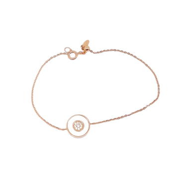 Bracciale in argento 925º dorato (code FC001633)