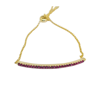 Bracciale in argento 925º dorato (code FC005991)