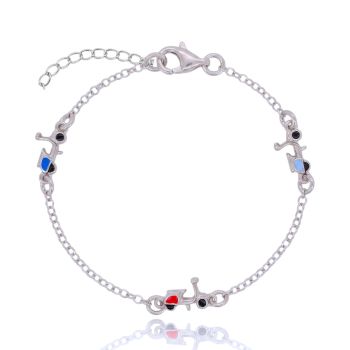 Bracciale in argento 925º  (code SHK001257)