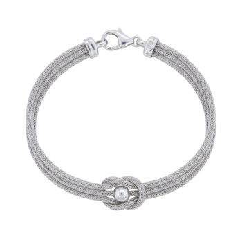 Platinum plated silver 925º brangle (code SVX1403945)
