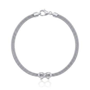 Platinum plated silver 925º brangle (code SVX1801778)
