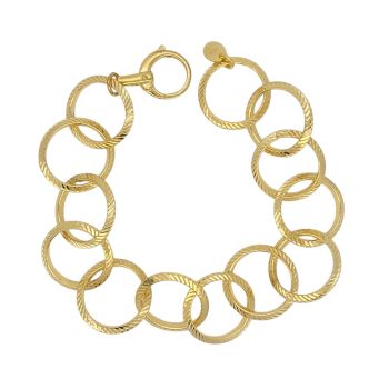 Βραχιόλι επιχρυσωμένο απο ασήμι 925 ( code SVX2301683 ) 