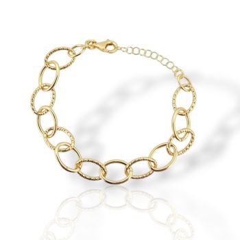 Bracciale in argento 925º dorato (code SVX2302856)