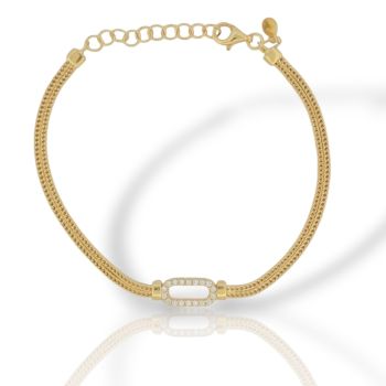 Bracciale in argento 925º dorato (code SVX2402603)